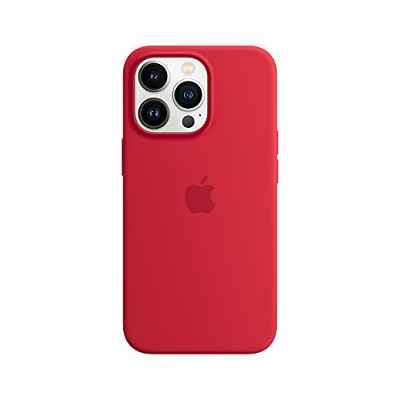 Apple Funda de Silicona con MagSafe (para el iPhone 13 Pro) - (Product) Red