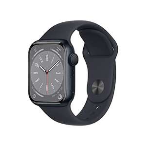 Apple watch serie8 41mm negro y plata