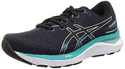 Asics Gel-Cumulus 24, Running Shoe Mujer, Black/Pure Silver, 39.5 EU