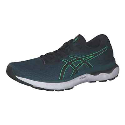 ASICS Gel-Nimbus 24, Running Shoe Hombre, Velvet Pine/New Leaf, 42 EU