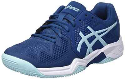 ASICS Gel Resolution 8 GS Clay, Zapatillas, Light Indigo Clear Blue, 36 EU