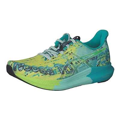 Asics Noosa Tri 14, Zapatillas Mujer, Safety Yellow Soothing Sea, 38 EU