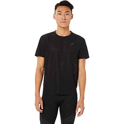 ASICS Ventilate ACTIBREEZE SS Top T-Shirt, Performance Black, L Men's