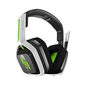 ASTRO Gaming A20 Auriculares inalámbricos Gen 2, Batería +15 Horas, Alcance 15m, - Blanco/Verde