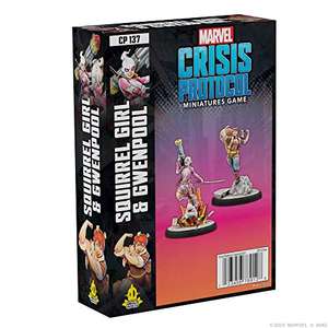 Atomic Mass Games - Marvel Crisis Protocol: Squirrel Girl & Gwenpool - Juego de Miniaturas en Inglés