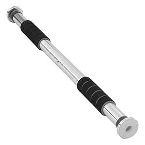 Barra de dominadas ajustable de 66,5 cm a 93 cm