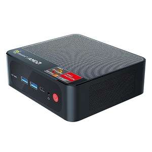 Beelink 8-Core 16-Thread Ryzen 7 5700U 4.3GHz Processor Mini Gaming PC, SER5 Pro 32G DDR4 RAM 1TB NVMe
