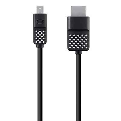 Belkin F2CD080bt06 - Cable de Mini DisplayPort a HDMI (1.8 m, para dispositivos con mini-DP) negro