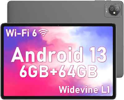 Blackview Tablet 10 Pulgadas Tab70 WiFi(2023), Android 13 dw 6GB+64GB/1TB