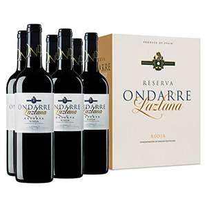 BODEGAS OLARRA - Laztana - Vino Tinto Reserva DOCa Rioja. Estuche de 6 botellas de 750 ml.