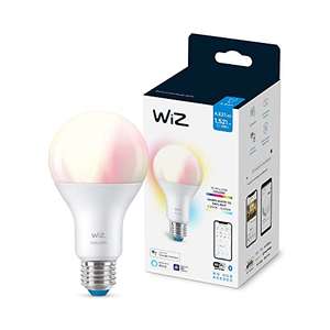 Bombilla inteligente de alta luminosidad WiZ E27 color y blancos RGBWW equivalente 100W