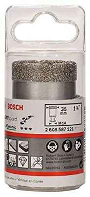 Bosch 2 608 587 121 - Coronas de diamante para perforación en seco Dry Speed Best for Ceramic (35 x 35 mm)
