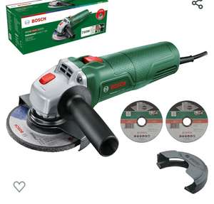 Bosch amoladora pequeña UniversalGrind 750-125 (750 W; con 2 discos de corte recto y 1 disco de amolado)