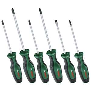 Bosch Home and Garden Juego de Destornilladores, 6 Piezas