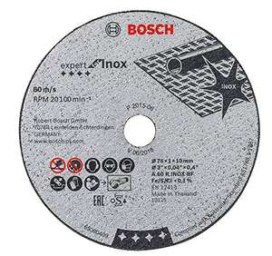 Bosch Professional 5 discos de corte Expert