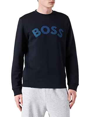 BOSS Salbo Iconic Sudadera, Dark Blue402, XL para Hombre