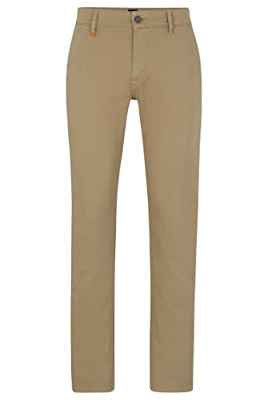 BOSS Schino-slim D, Pantalones para Hombre, Marrón (New - Light/Pastel Brown239), 38W / 32L