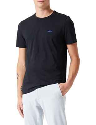 BOSS Té Curved T_Camiseta, Dark Blue403, XL para Hombre