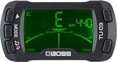 BOSS TU-03 - Afinador y metrónomo de pinza