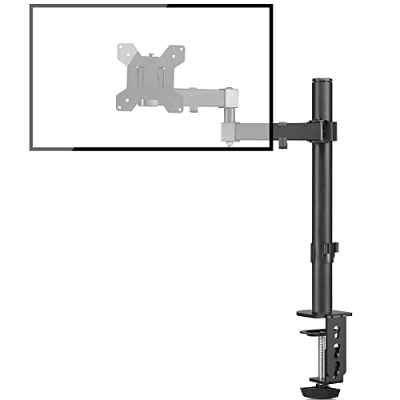 Bracwiser Brazo Monitor, Soporte para Monitor para Pantalla LED LCD de 13-32 Pulgadas(Altura Ajustable), VESA 75/100 mm, 2 Opciones de Montaje, Soporte Monitor Escritorio - MD7421