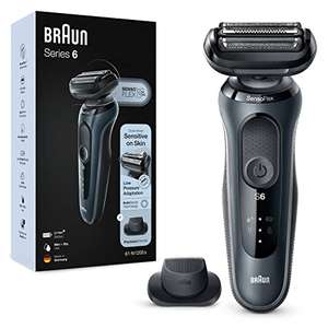 Braun Series 6 Afeitadora Eléctrica Hombre, Máquina de Afeitar Barba con Recortadora De Precisión EasyClick, SensoFlex