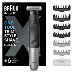 Braun Series X Recortadora De Barba, Afeitadora Eléctrica Hombre, Rasuradora para Rostro y Cuerpo