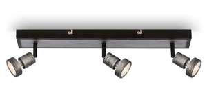 Briloner- Foco de techo LED, lámpara de techo orientable LED, luz blanca cálida