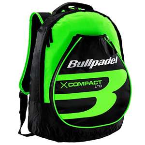 Bullpadel Mochila para padel X-Compact Verde Flúor