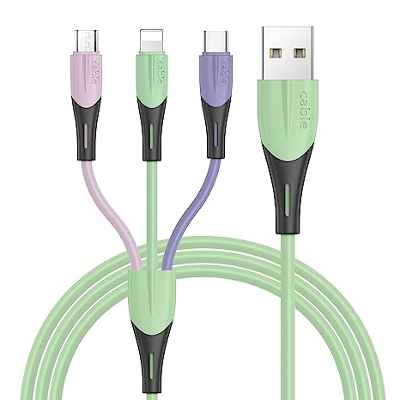 Cable de carga multi USB 3 en 1 