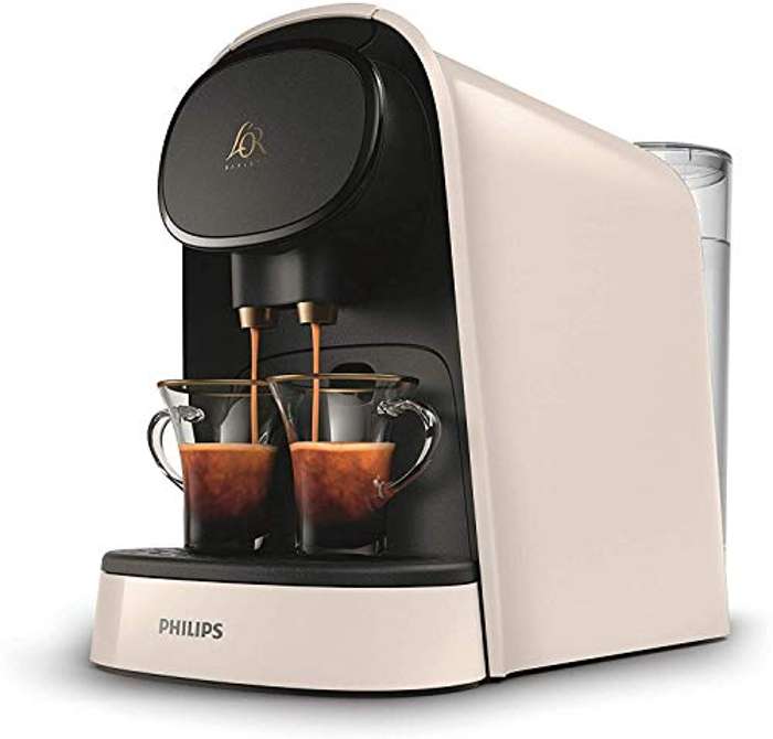 Cafetera Philips Barista Compatible con Cápsula Individual o Doble