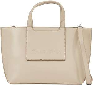 Calvin Klein - Bolso Tote Mediano para Mujer, Diseño Sostenible