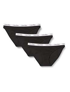 Calvin Klein Braguitas (Pack de 3) para mujer