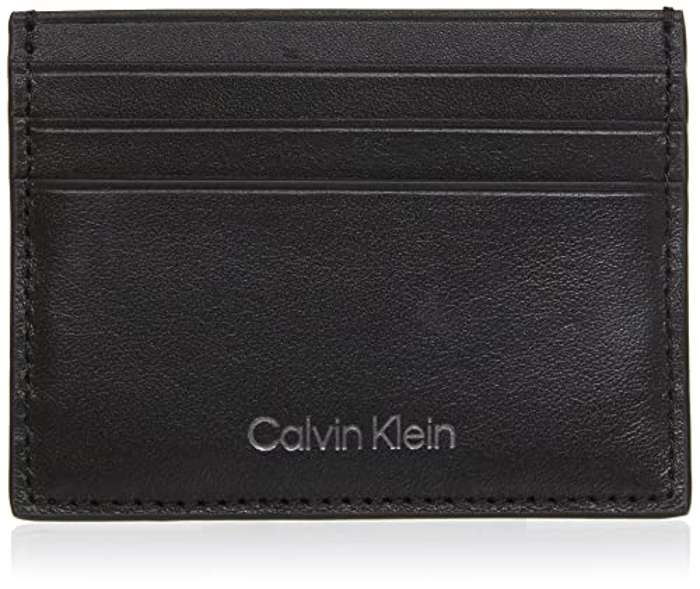Calvin Klein Cartera de tres pliegues para hombre