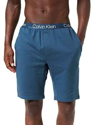 Calvin Klein Sleep Short Pantaln de Pijama, Bold Navy, M para Hombre