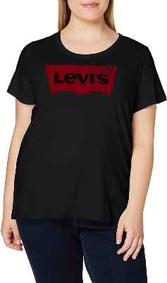 Camiseta Levi's negra para Mujer