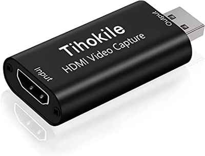 Capturadora de vídeo HDMI a USB Tihokile