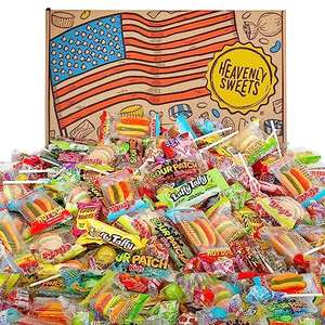 Caramelos y dulces Americanos - Caja Fiesta Dulces Americanos. 100+ piezas (otra caja en descripción)
