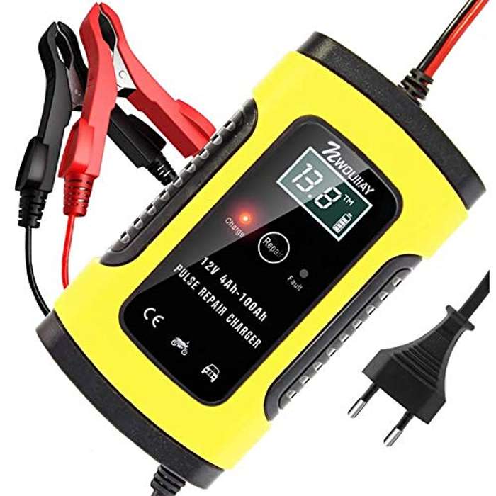 Cargador de batería de coche con múltiples protecciones