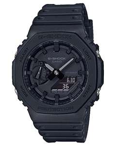 Casio Reloj Análogico-Digital para Hombres de Cuarzo con Correa en Caucho GA-2100-1A1ER
