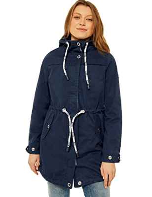 Cecil 100713 Parka, Azul Intenso, XL para Mujer