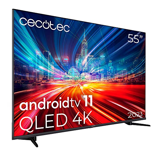 Cecotec Televisor QLED 55” Smart TV V1+ 