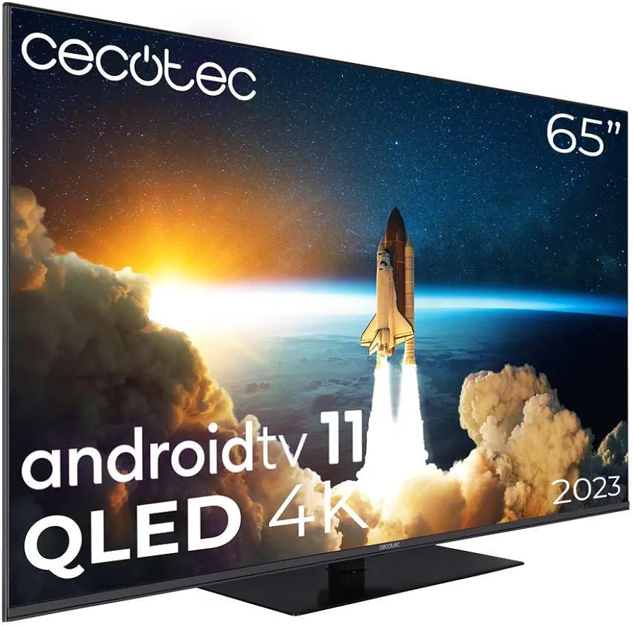 Cecotec Televisor QLED 65” Smart TV V1+ 