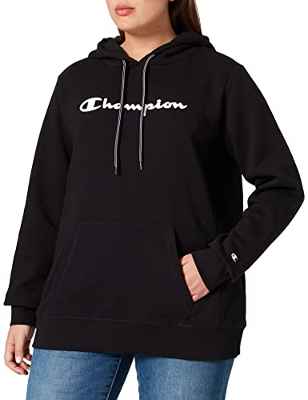 Champion Plus Size , Sudadera con capucha, para Mujer, Noir, XL