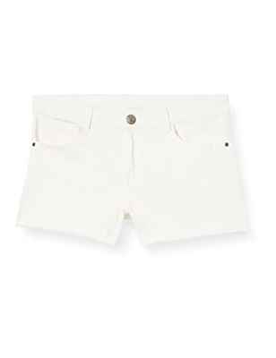 Charanga SUCOSIK Pantalones Cortos de Jean, Blanco, 2-3 para Niñas