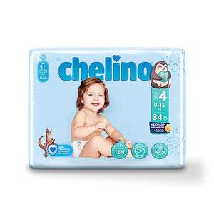 Chelinos talla 4 , 204 pañales