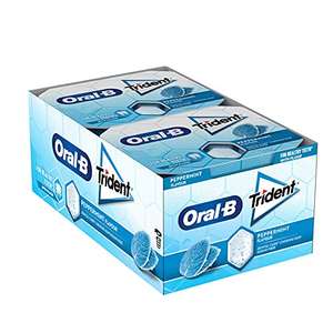 Chicles trident oral B menta 17gX12