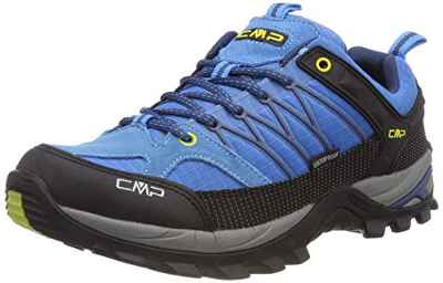 CMP Rigel, Zapatos de Low Rise Senderismo Hombre, Turquesa (Indigo-Marine 02lc), 46 EU