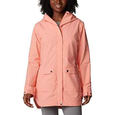 Columbia Here and There Chaqueta Trench Impermeable para Mujer