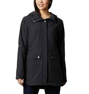 Columbia Here And There Chaqueta Trench impermeable para mujer