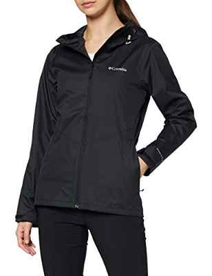 Columbia Inner Limits II Chaqueta Impermeable, Mujer, Black, M